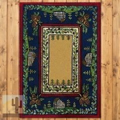 203381 - Cabin In The Pines 3ft x 4ft Low Pile Area Rug