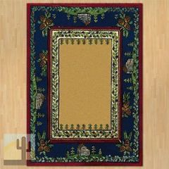 203384 - Cabin In The Pines 8ft x 11ft Low Pile Area Rug