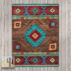 203562 - Whiskey River Turquoise 4ft x 5ft Rug