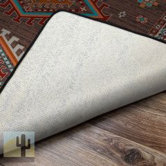 203703 - Persian Southwest Brown 5ft x 8ft Rug