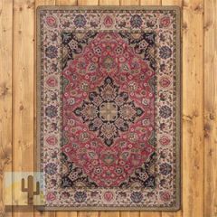 203811 - Montreal Rosette 3ft x 4ft Low Pile Area Rug