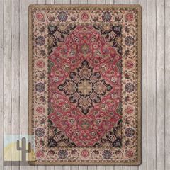 203812 - Montreal Rosette 4ft x 5ft Low Pile Area Rug