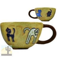 215558 - 520CT Mara Stoneware Latte Cup Cats