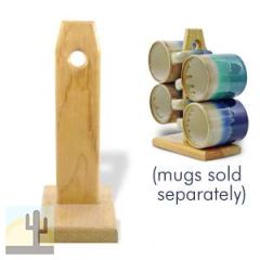 215581 - Wooden Mug Holder Post for 4 Mara or Padilla Mugs
