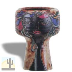 215621 - 502V1 Mara Stoneware Vase Chalice Medium Limited Series