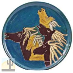 215683 - 540R6 Mara Horses Stoneware 12in Platter