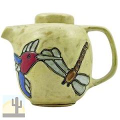 215726 - 575DE Mara Stoneware 44oz Tea Pot Desert Hummingbird