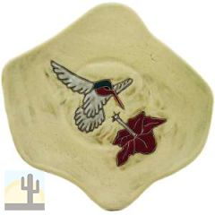 215853 - 555A4 Mara Stoneware Dinner Plate Hummingbird