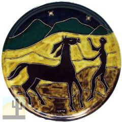 215965 - 540S3 Mara Stoneware 12in Platter Horse Man