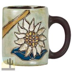 216013 - 549SF Mara Stoneware 9oz Cup Sunflower