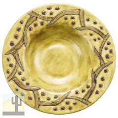 216155 - 578GV Mara Stoneware Pasta Plate Grape Vine