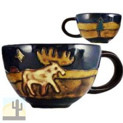 216301 - 520AN Mara Stoneware Latte Cup Moose