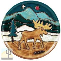 216333 - 540T8 Mara Stoneware 12in Platter Moose
