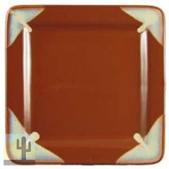 216476 - Prado Gourmet Stoneware Square Dinner Plate - Chocolate