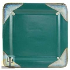 216512 - Prado Gourmet Stoneware Square Dinner Plate - Matte Green