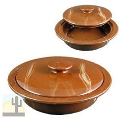 216638 - Prado Gourmet Stoneware Tortilla Warmer - Chocolate