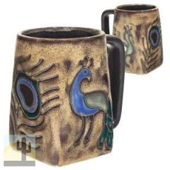 216752 - 511Y5 - Mara Stoneware Mug 12oz Peacock