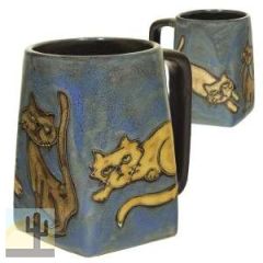216753 - 511Y6 - Mara Stoneware Mug 12oz Playful Cats