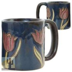 216759 - 510D6 - Mara Stoneware Mug 16oz Tulip Flower