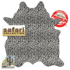 322311 - Safari Premium Cowhide - Leopard Print on White - Large