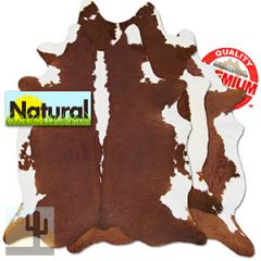 322571 - Hand Picked  Premium Cowhide- Hereford Red - Large