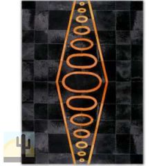 32353 - Custom Patchwork Cowhide Area Rug Color Perspective 32353