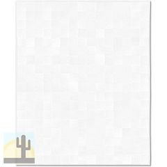 32398 - Custom Patchwork Cowhide Area Rug Solid Off-White 32398