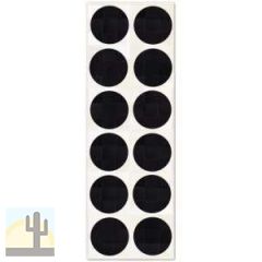 32404R - Custom Patchwork Cowhide Runner White Black Circles 32404R