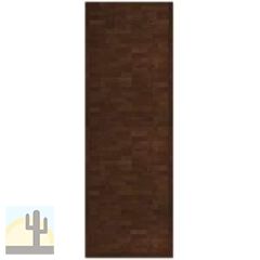 32633R - Custom Patchwork Cowhide Runner Bricks Dark Brown 32633R