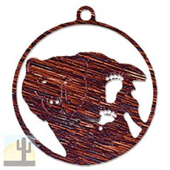 524978 - Lazart Bear Tracks Natural Fusion Ornament