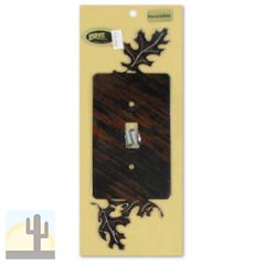 531242 - Lazart Oak Leaf Natural Fusion Single Standard Switch Plate
