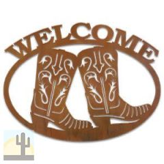 600104 - Boots Metal Welcome Sign