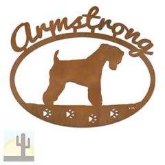 600962 - Soft Coated Wheaton Terrier Custom Metal Name Sign