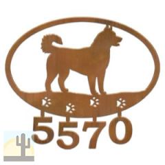 601111 - Husky Dog Custom House Numbers