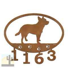 601127 - Australian Cattle Dog Custom House Numbers