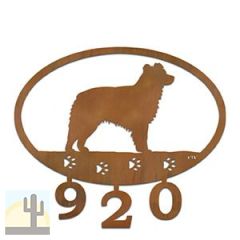 601128 - Australian Shepherd Custom House Numbers