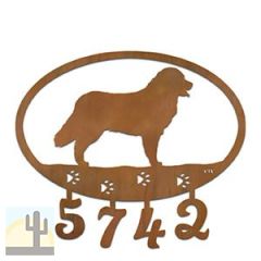 601130 - Bernese Mountain Dog Custom House Numbers