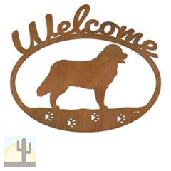 601230 - Bernese Mountain Dog Metal Welcome Sign