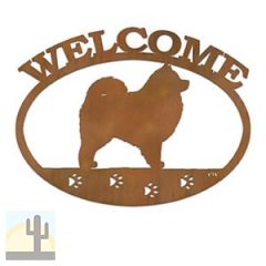 601256 - Samoyed Metal Welcome Sign