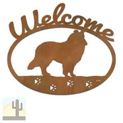 601259 - Shetland Sheepdog Metal Welcome Sign