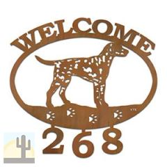 601343 - Dalmatian Welcome Custom House Numbers