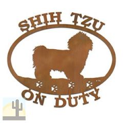 601461 - Shih Tzu Two-Word Custom Text Sign