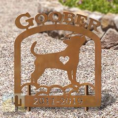 601704 - Chihuahua Personalized Pet Memorial Metal Yard Art