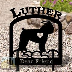 601790 - Bouvier Des Flanders Personalized Pet Memorial Yard Art