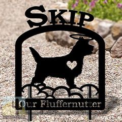 601794 - Cairn Terrier Personalized Pet Memorial Metal Yard Art