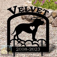601818 - Staffordshire Bull Terrier Personalized Pet Memorial Art