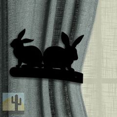 614506 - Wildlife Theme Drapery Tie Back Hook - Bunnies Design