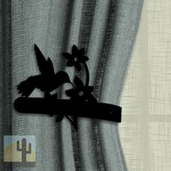 614519 - Wildlife Theme Drapery Tie Back Hook - Hummingbirds Design