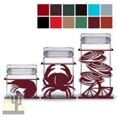 620027 - Clambake 3-Piece Kitchen Canister Set - Choose Color