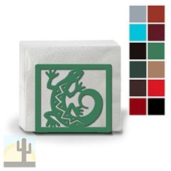621106 - Gecko Metal Napkin or Letter Holder - Choose Color